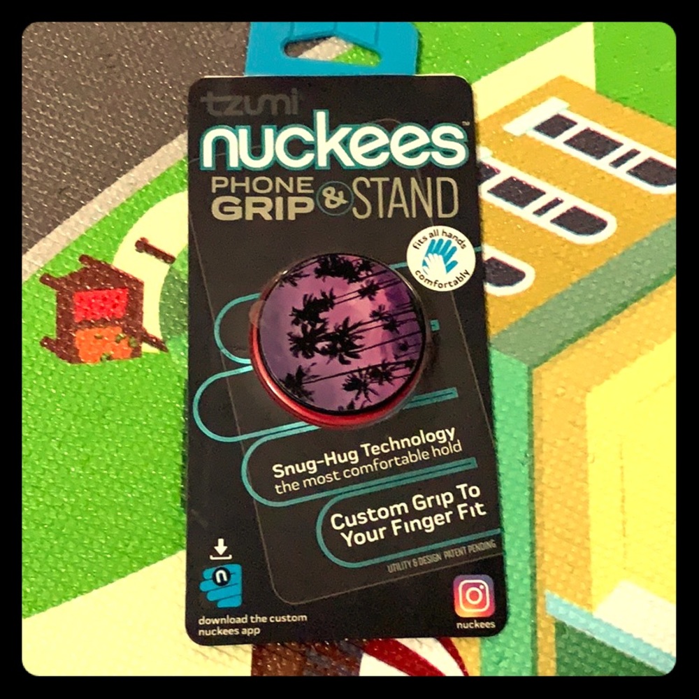 Nuckees phone grip and stand